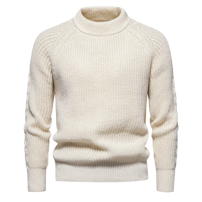 Sweater Pullover Crewneck Lelaki