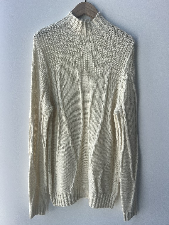 Turtleneck Pullover Wanita Sweater Knit